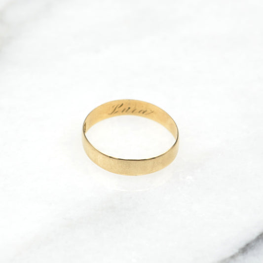 Antique Gold Band