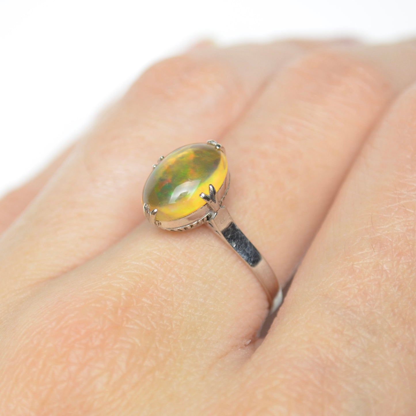 Antique Opal and Gold Ring