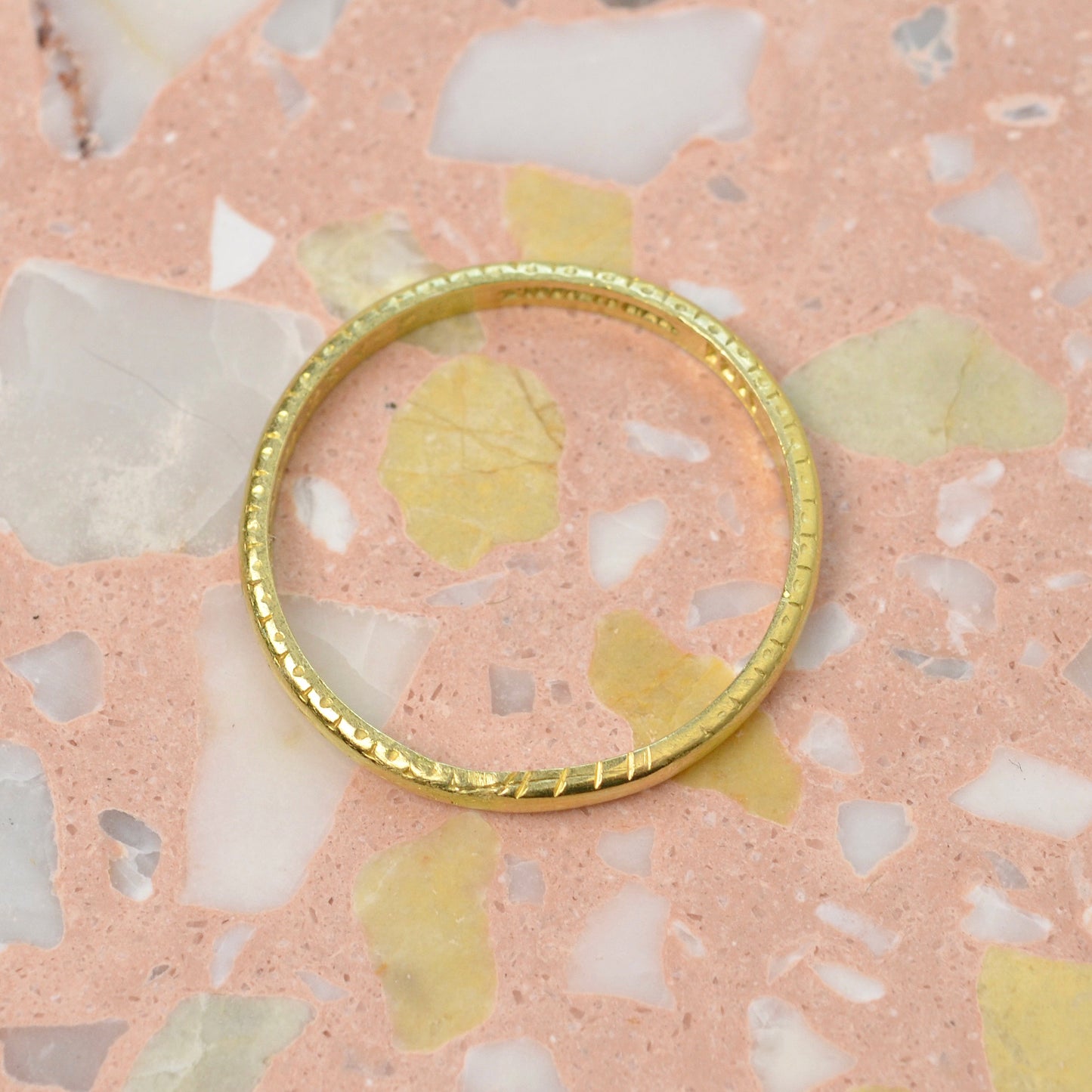 Antique Tiffany & Co. 18k Gold Wedding Band