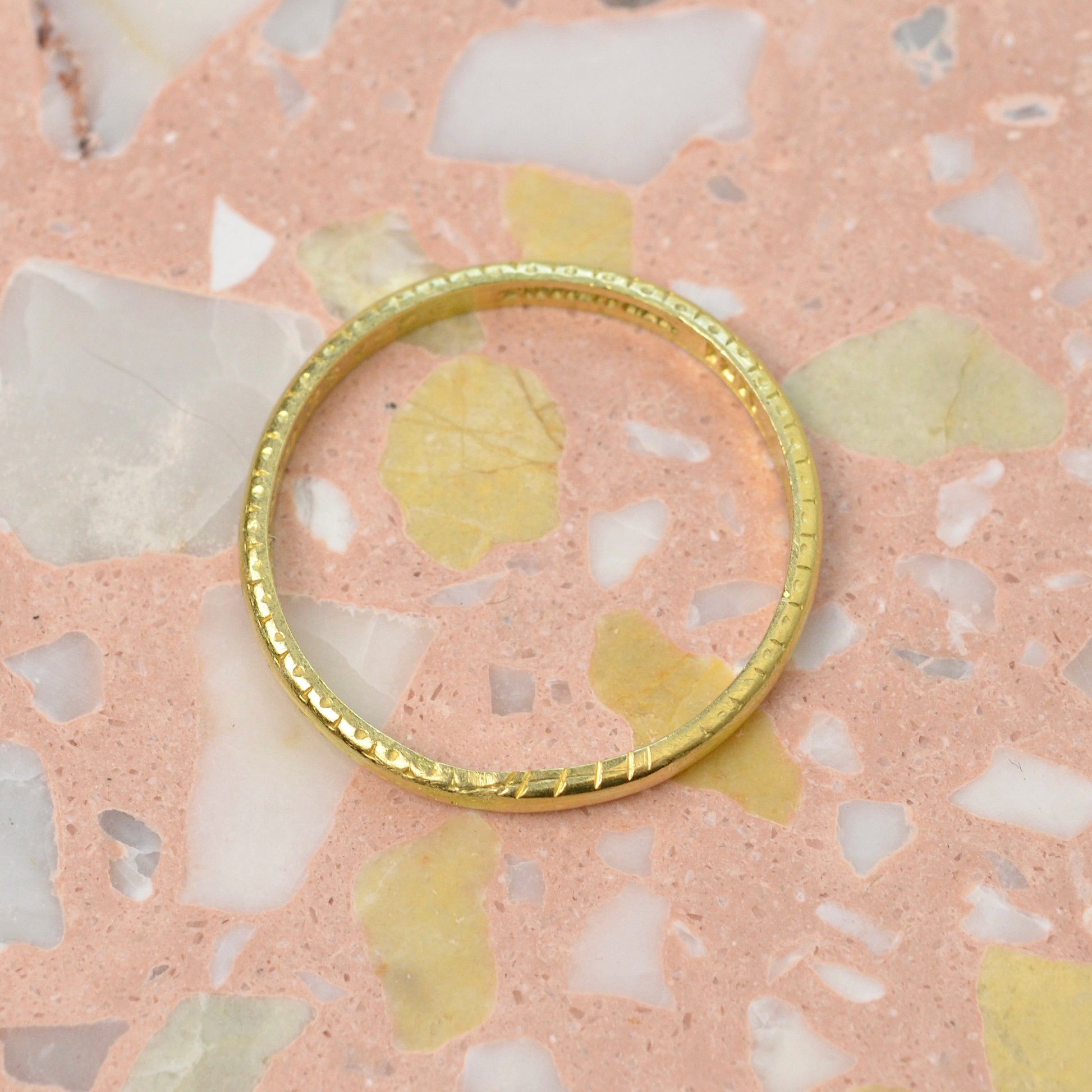 Antique Tiffany & Co. 18k Gold Wedding Band