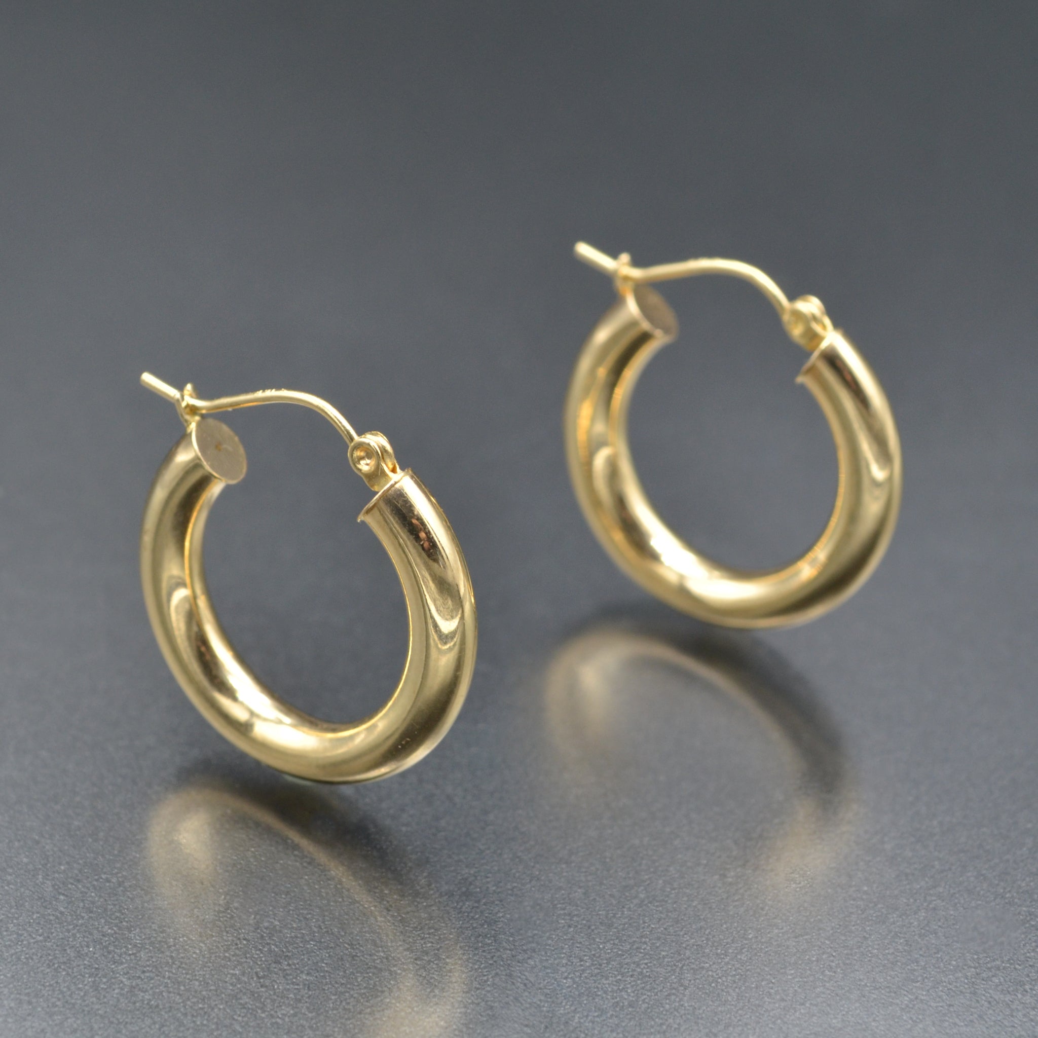 Buy Creative Korean Style Rose Gold Plated Hoop Earrings Online – The  Jewelbox