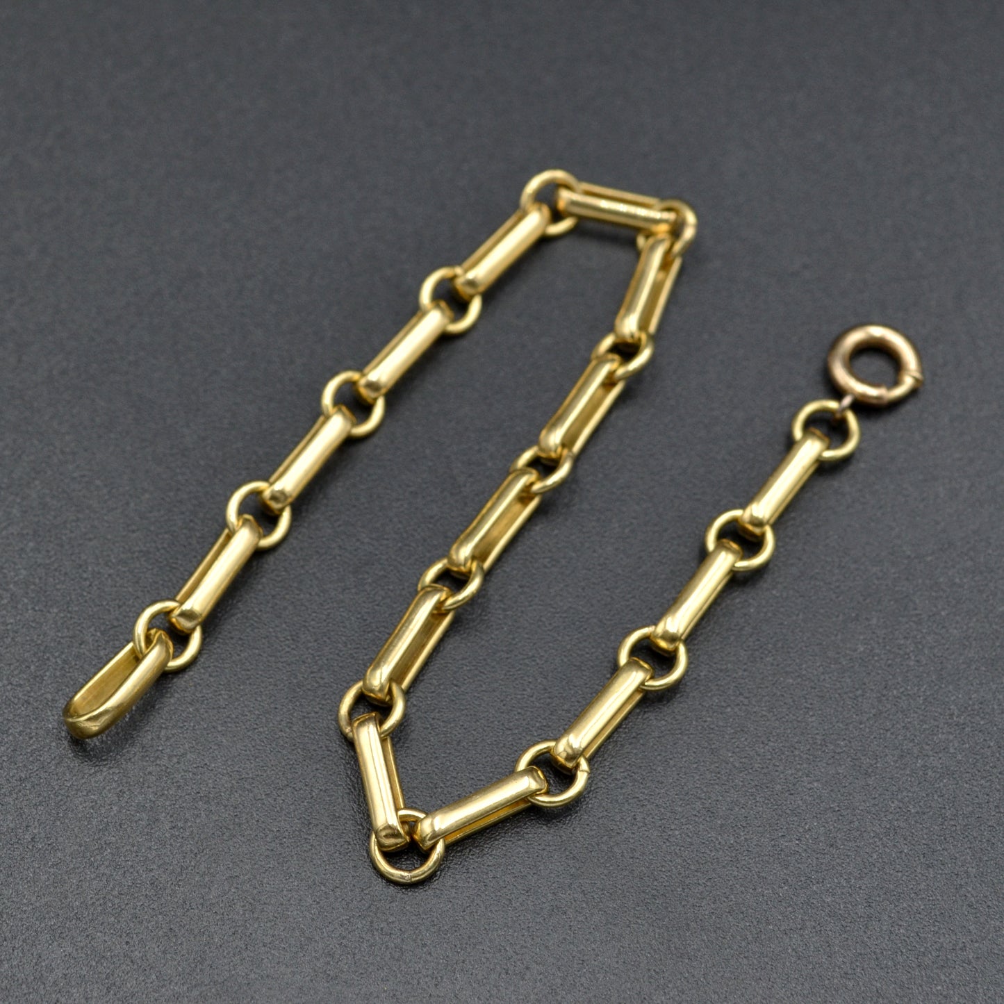 Vintage Fancy Link 14k Krementz Bracelet