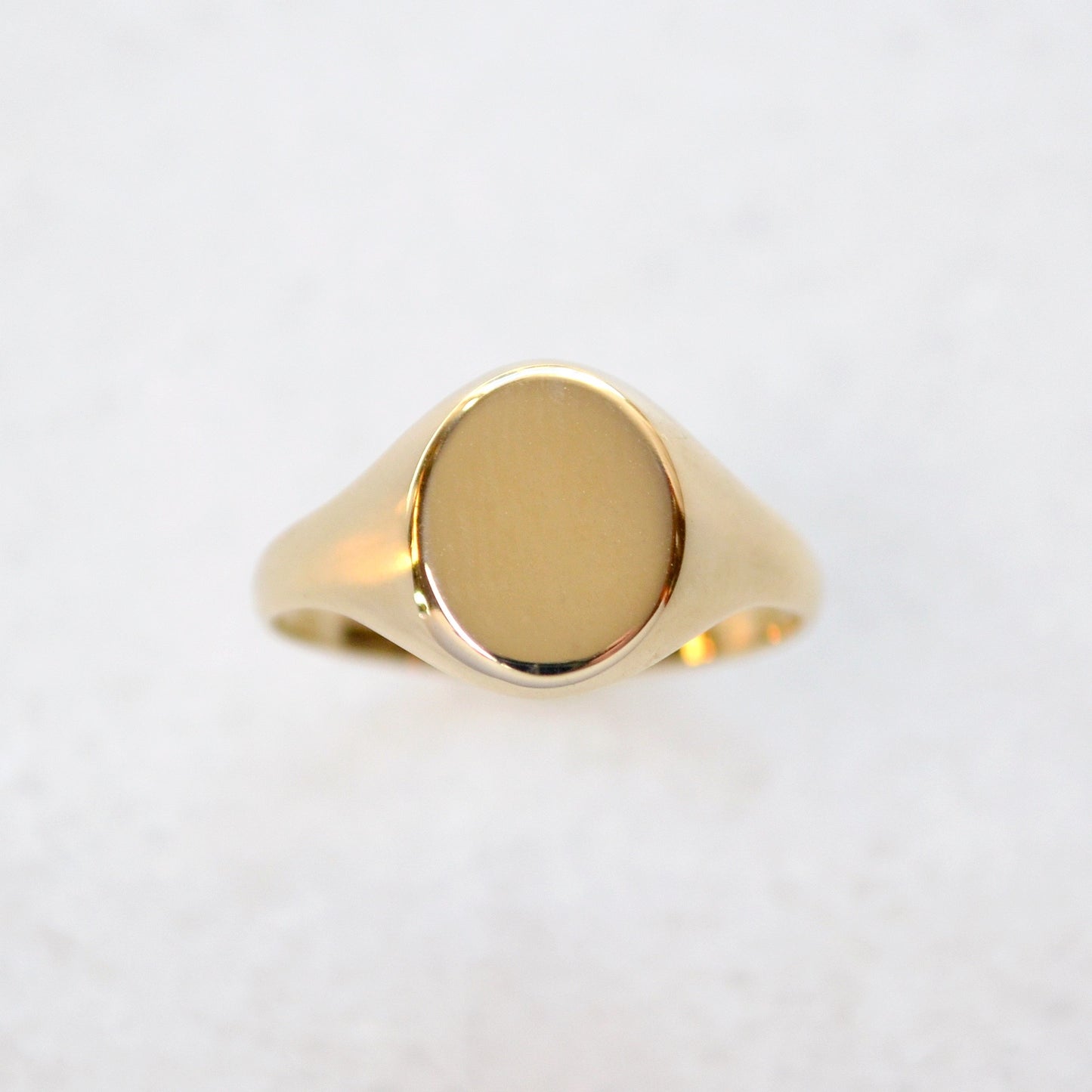 Vintage 10k Gold Signet Ring