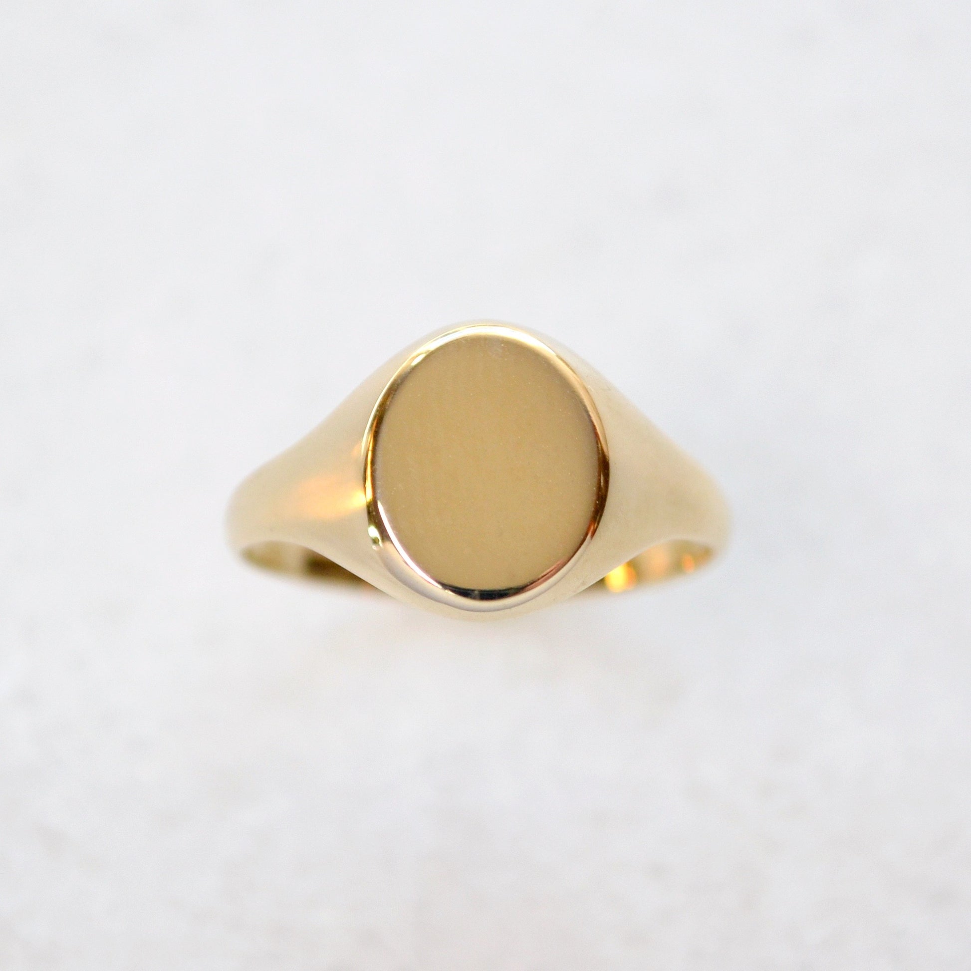 Vintage 10k Gold Signet Ring