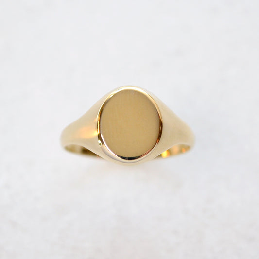Vintage 10k Gold Signet Ring