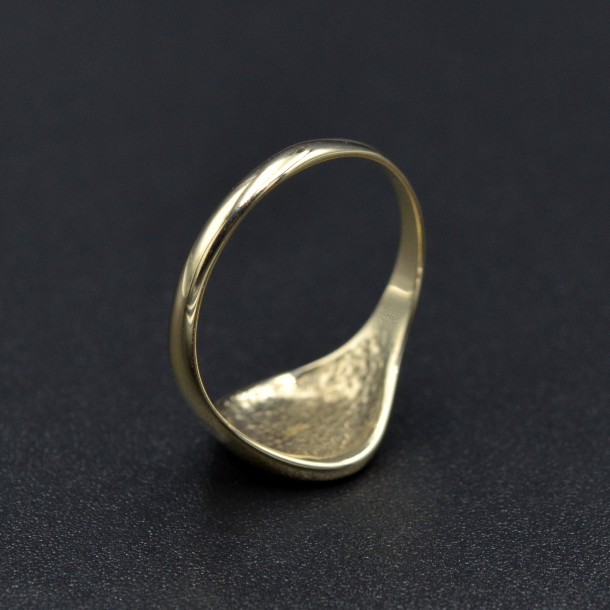 Vintage 10k Gold Signet Ring