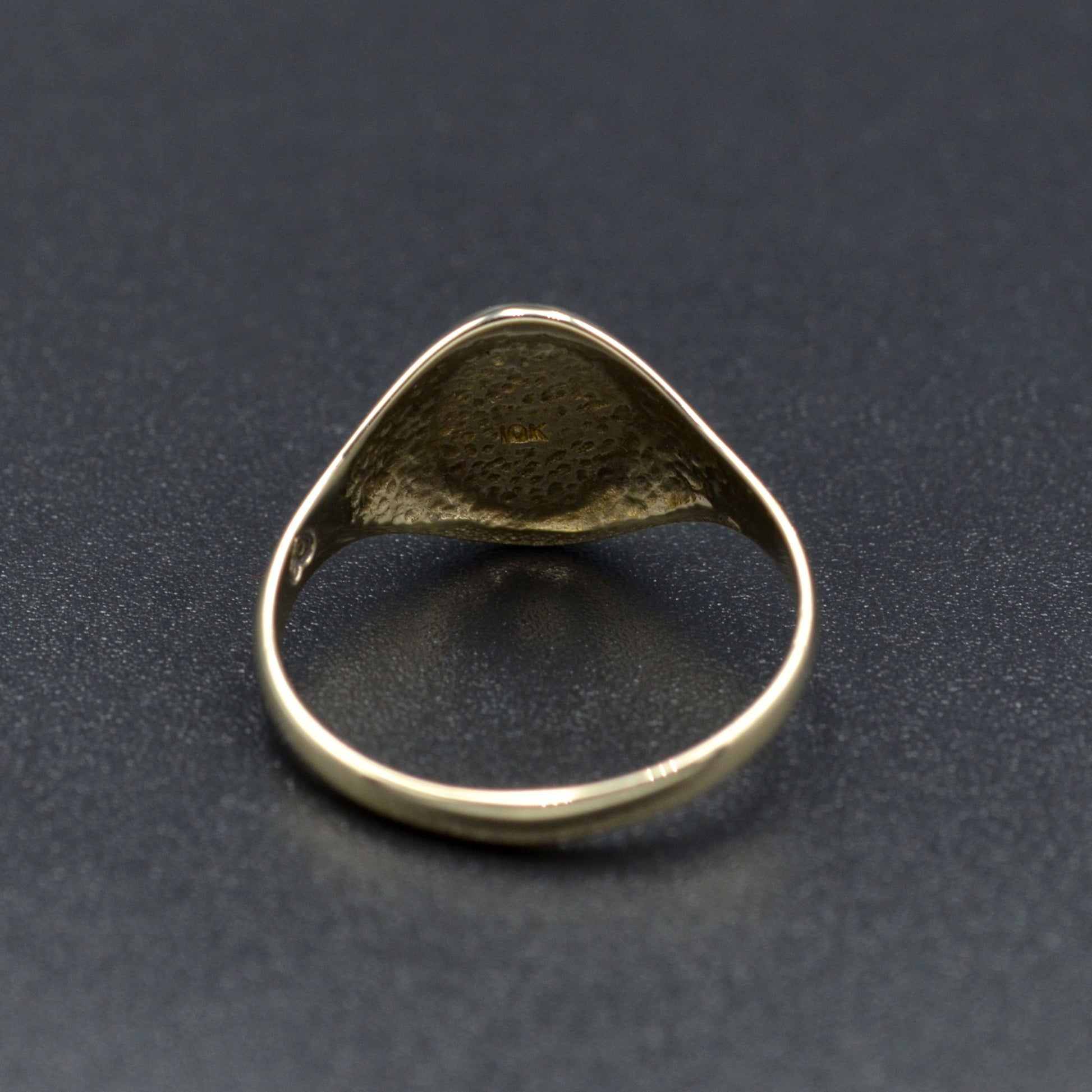 Vintage 10k Gold Signet Ring