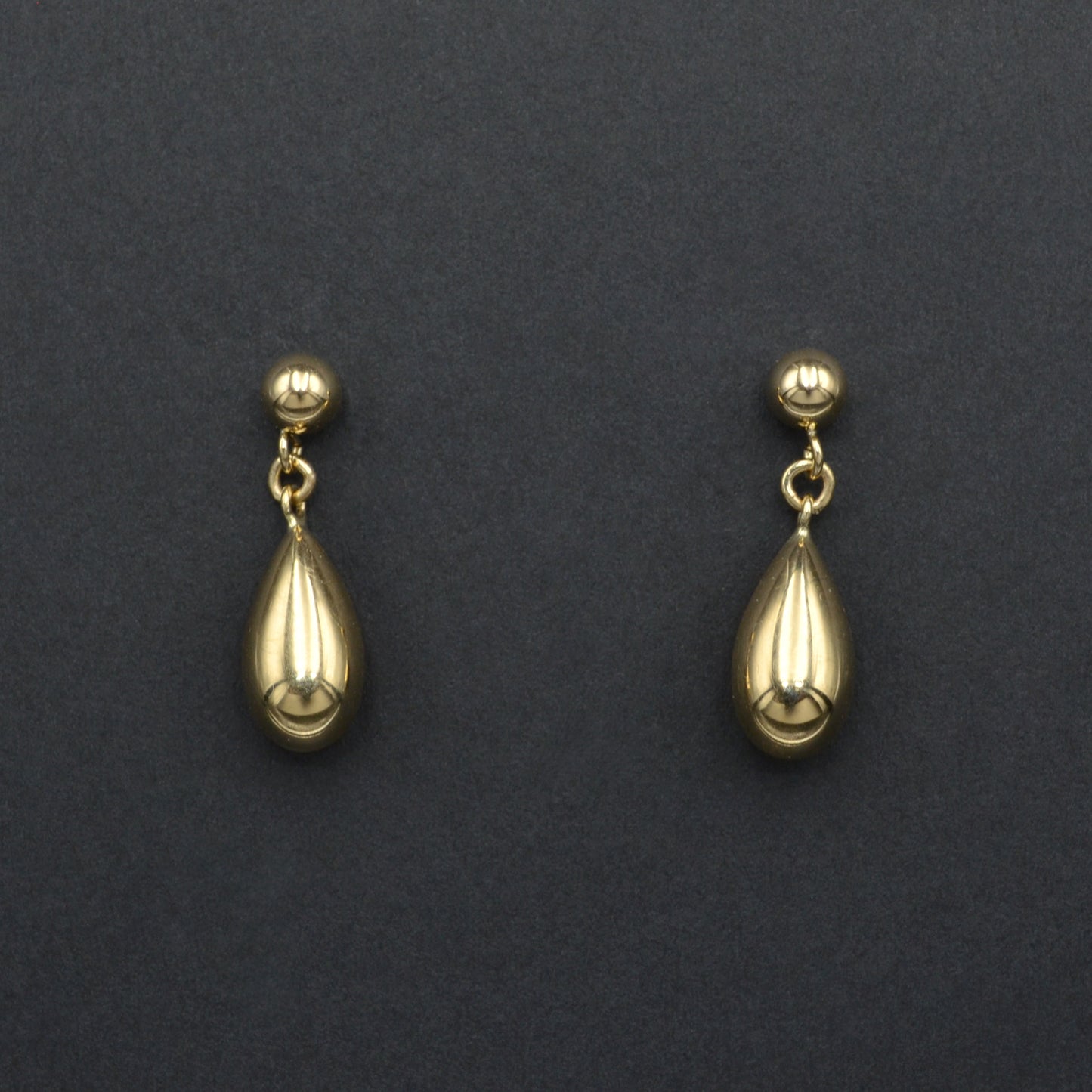 Vintage 14k Gold Drop Earrings