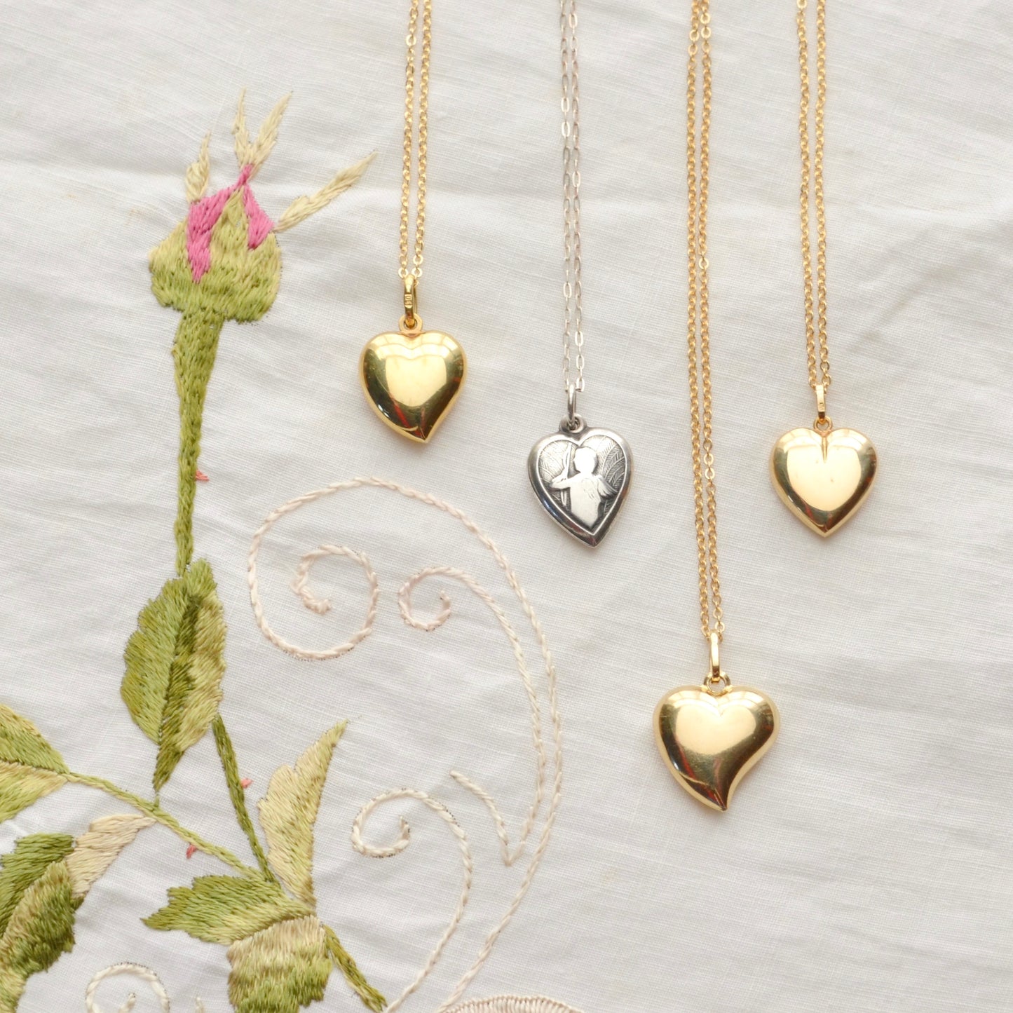 Gold Heart Necklace