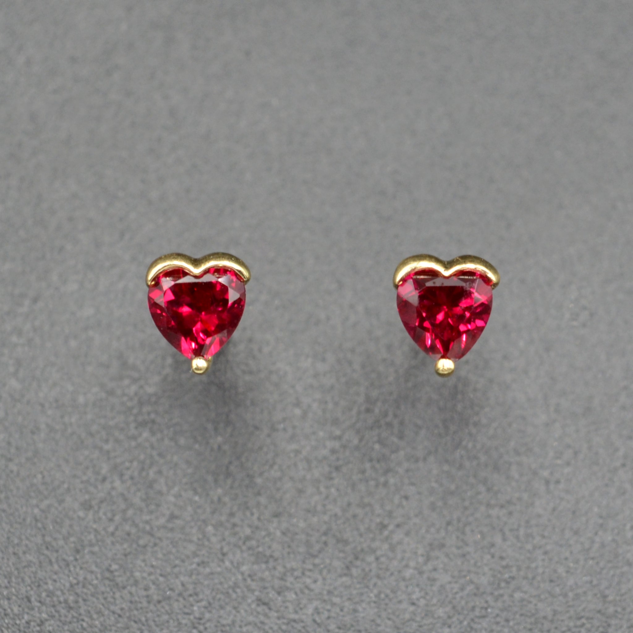 Ruby on sale post earrings