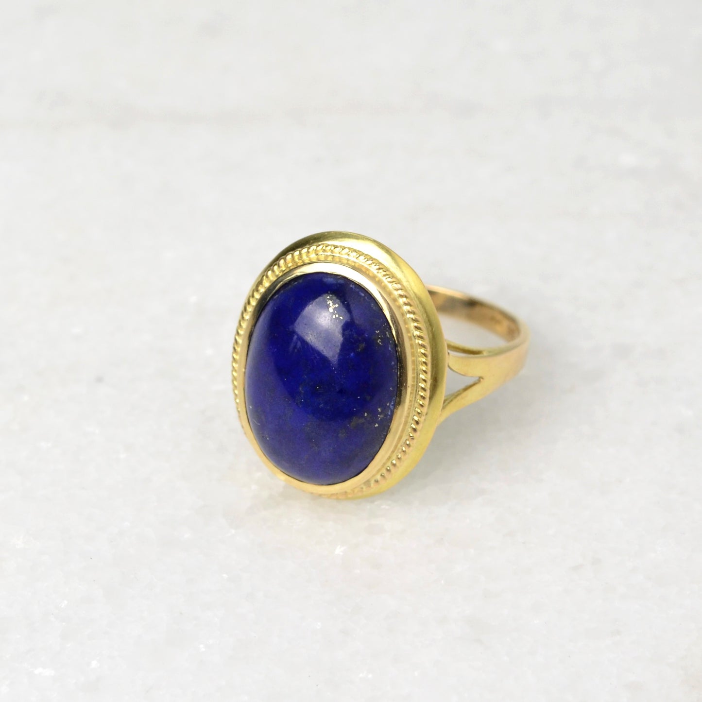 Lapis and Gold Ring