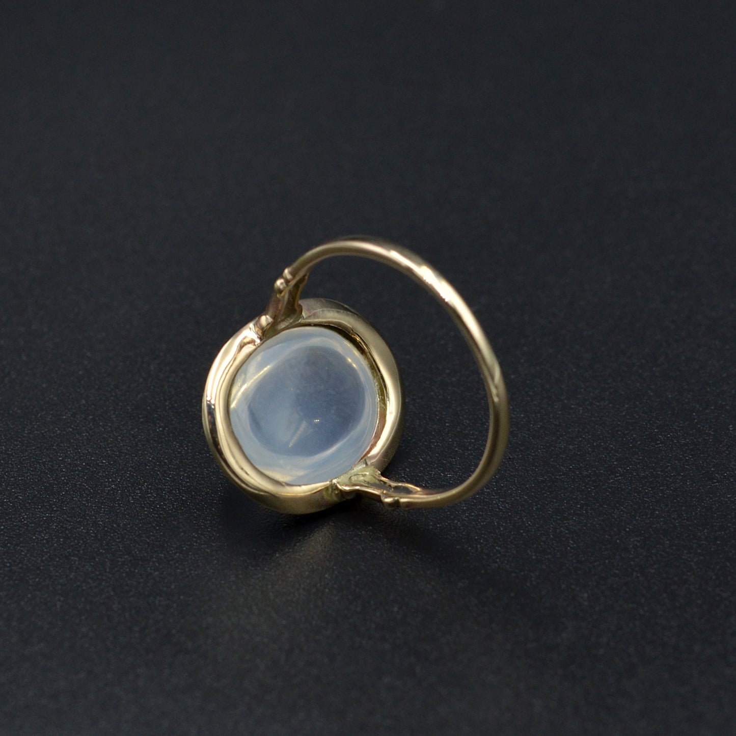 Antique Moonstone and 10k Gold Ring