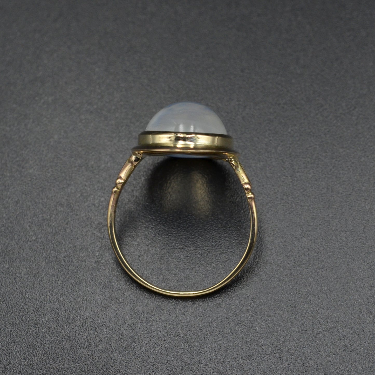 Antique Moonstone and 10k Gold Ring
