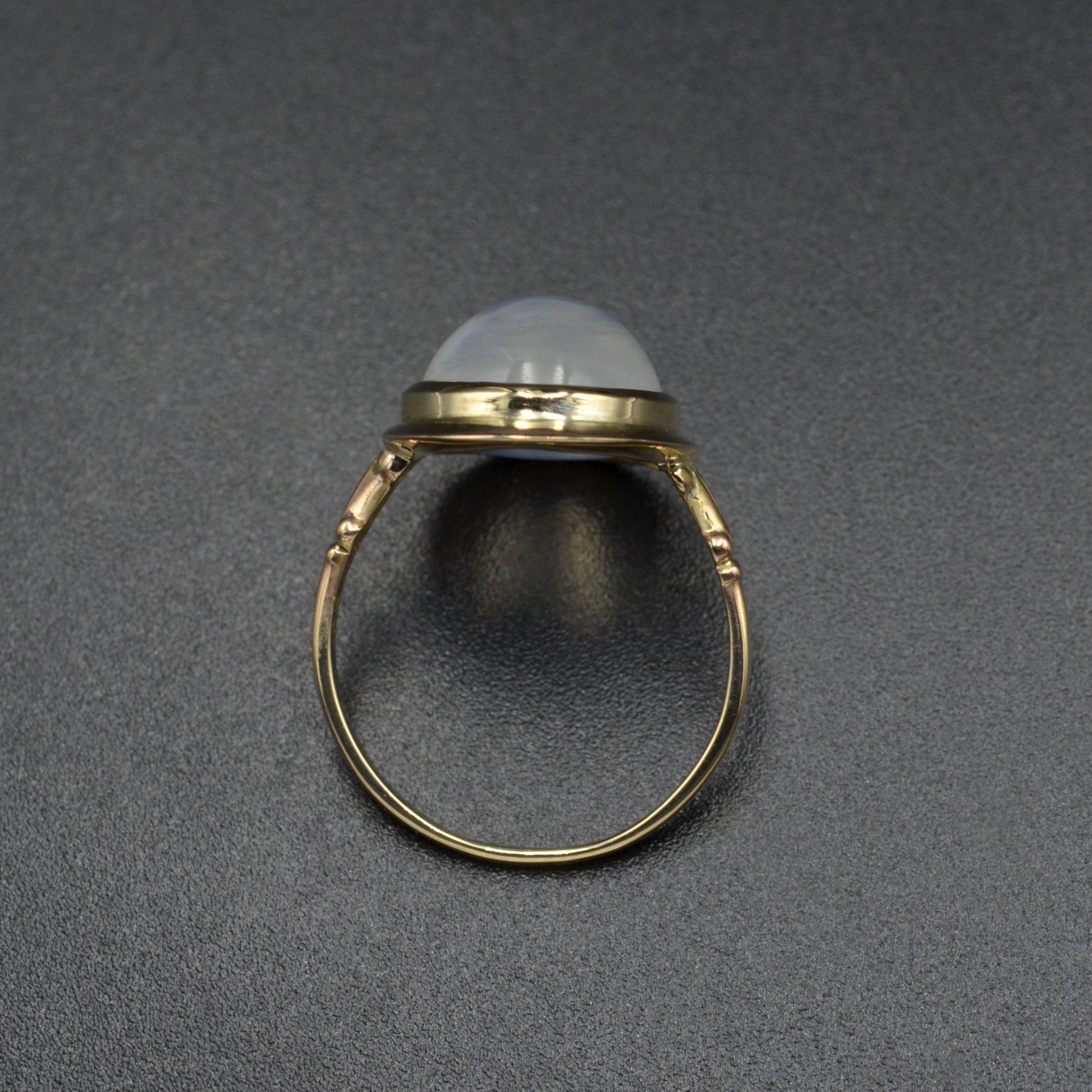 Antique Moonstone and 10k Gold Ring
