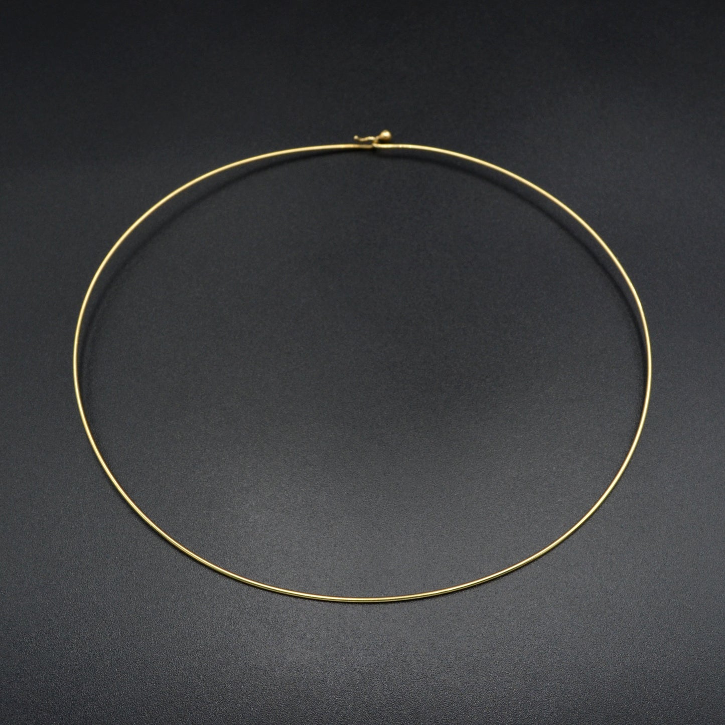 Vintage Omega 14k Gold Wire Collar Torque Necklace II