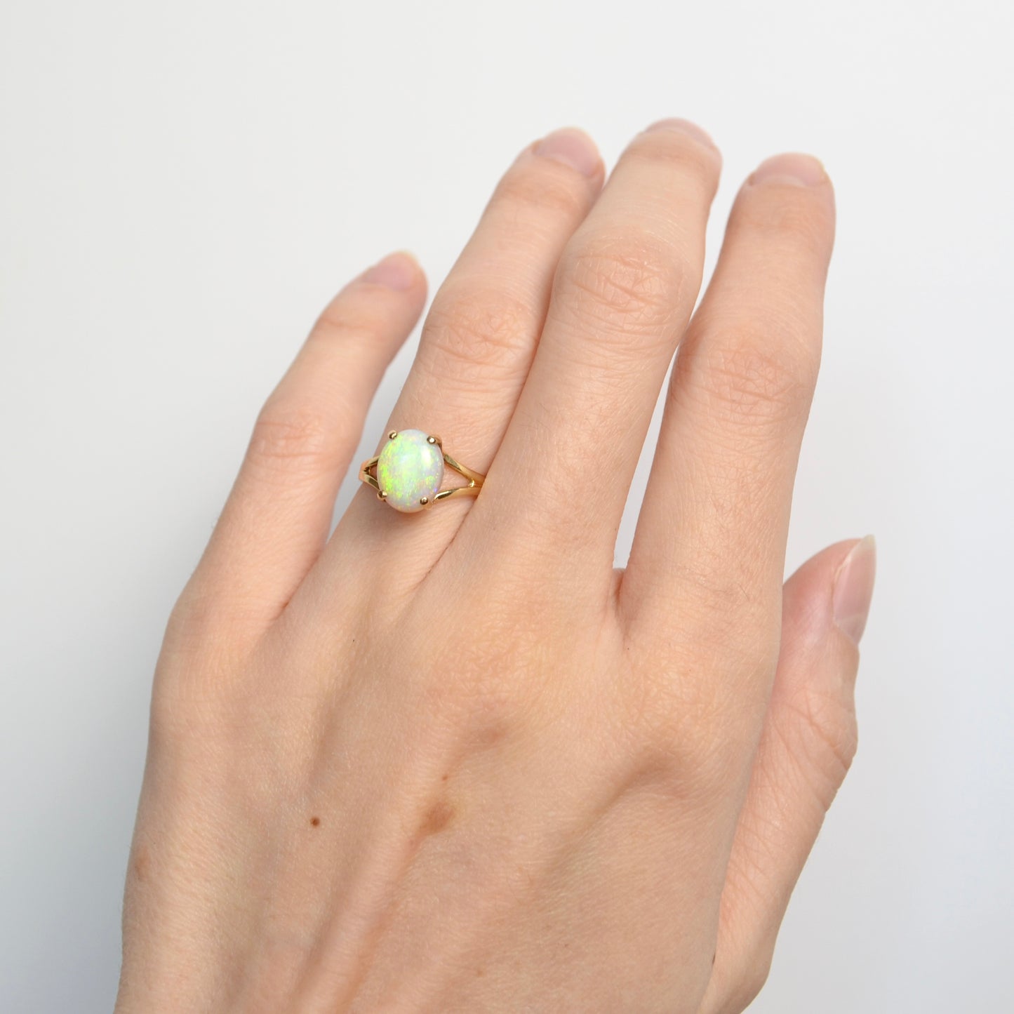 Opal and Gold Ring