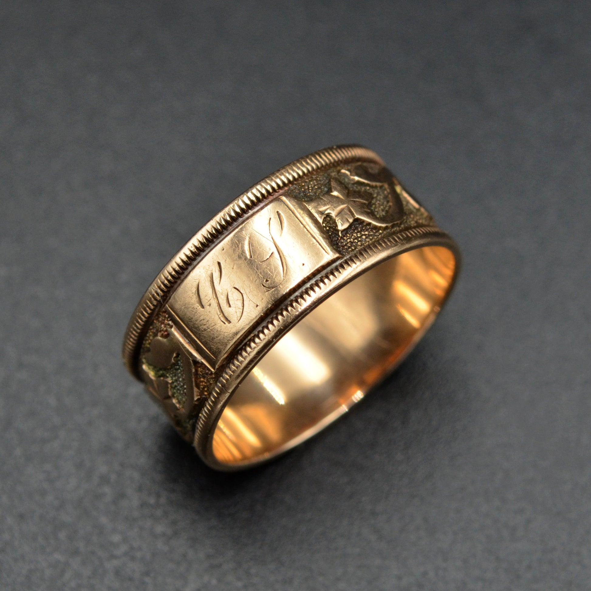Antique Gold Cigar Band