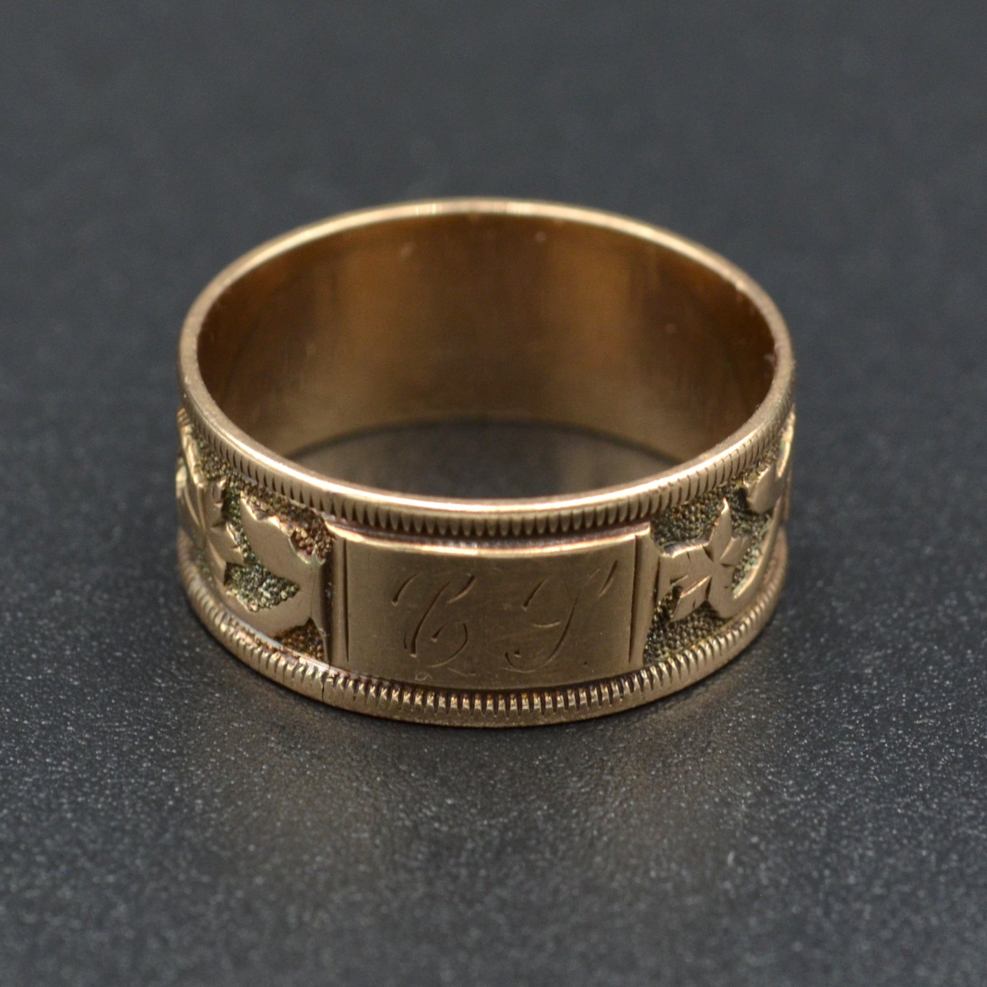 Antique Gold Cigar Band
