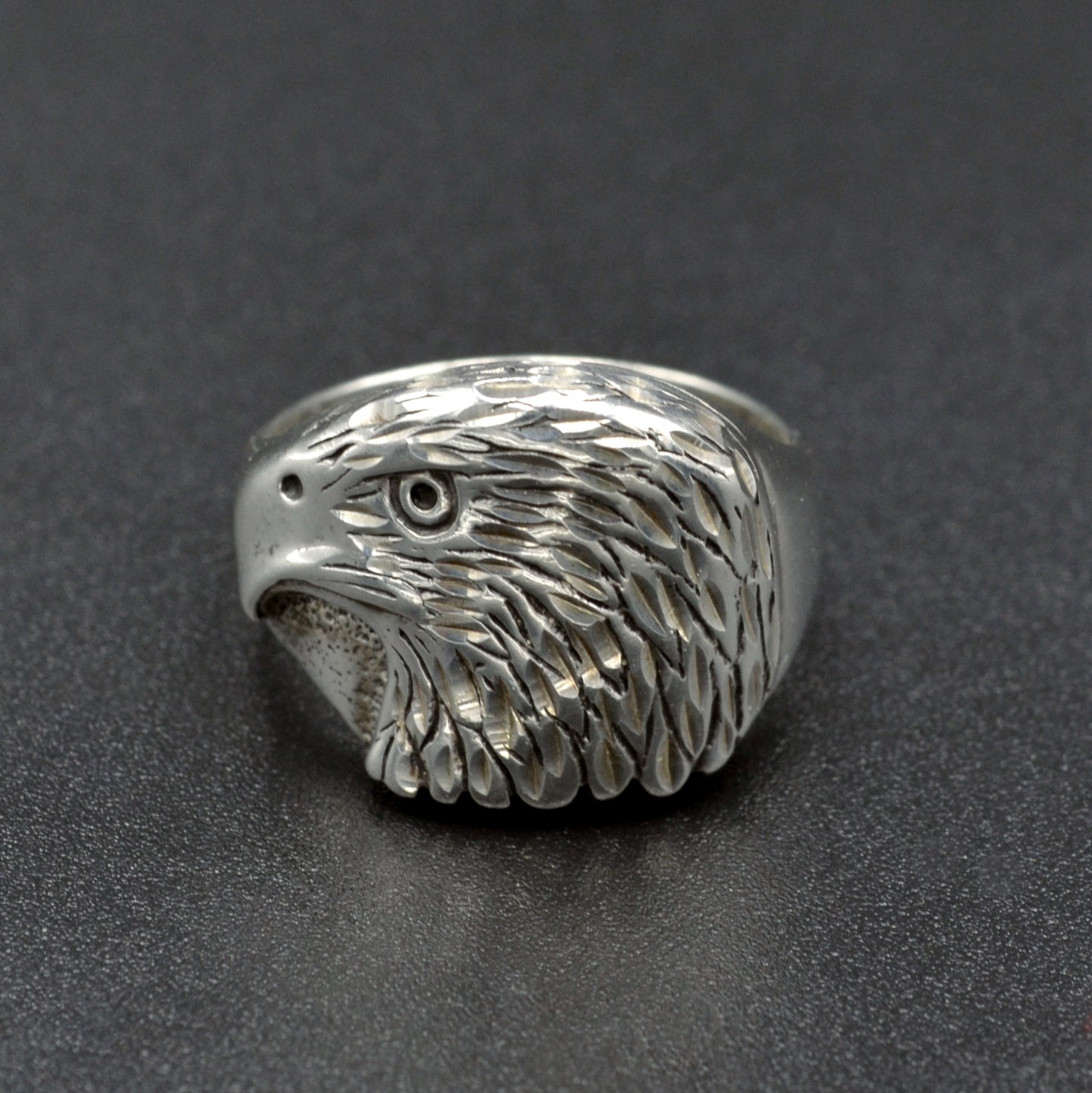 Silver Eagle Ring