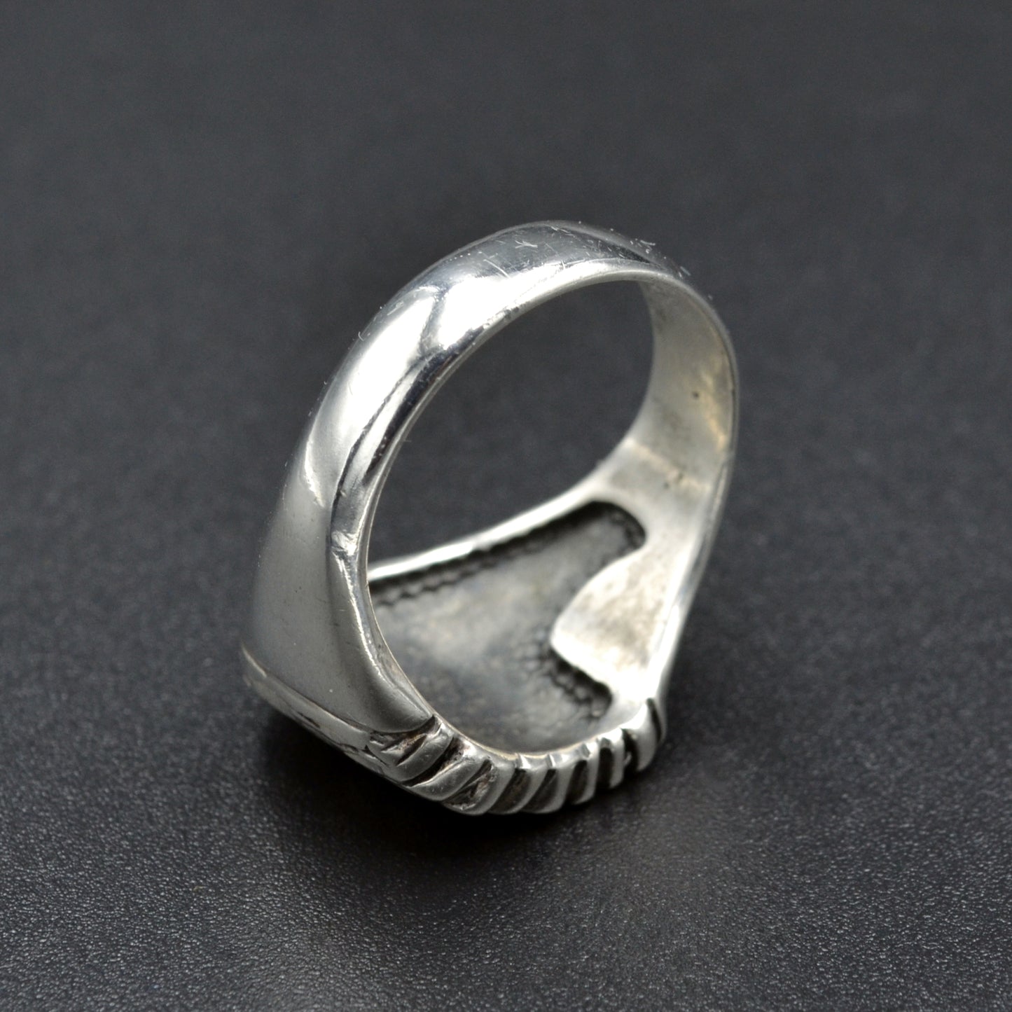 Silver Eagle Ring