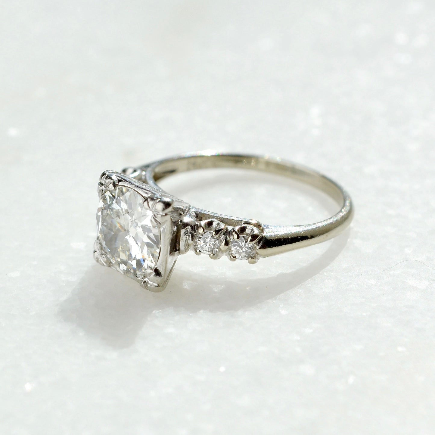 She's All Natural (And Old Fashioned) Ring