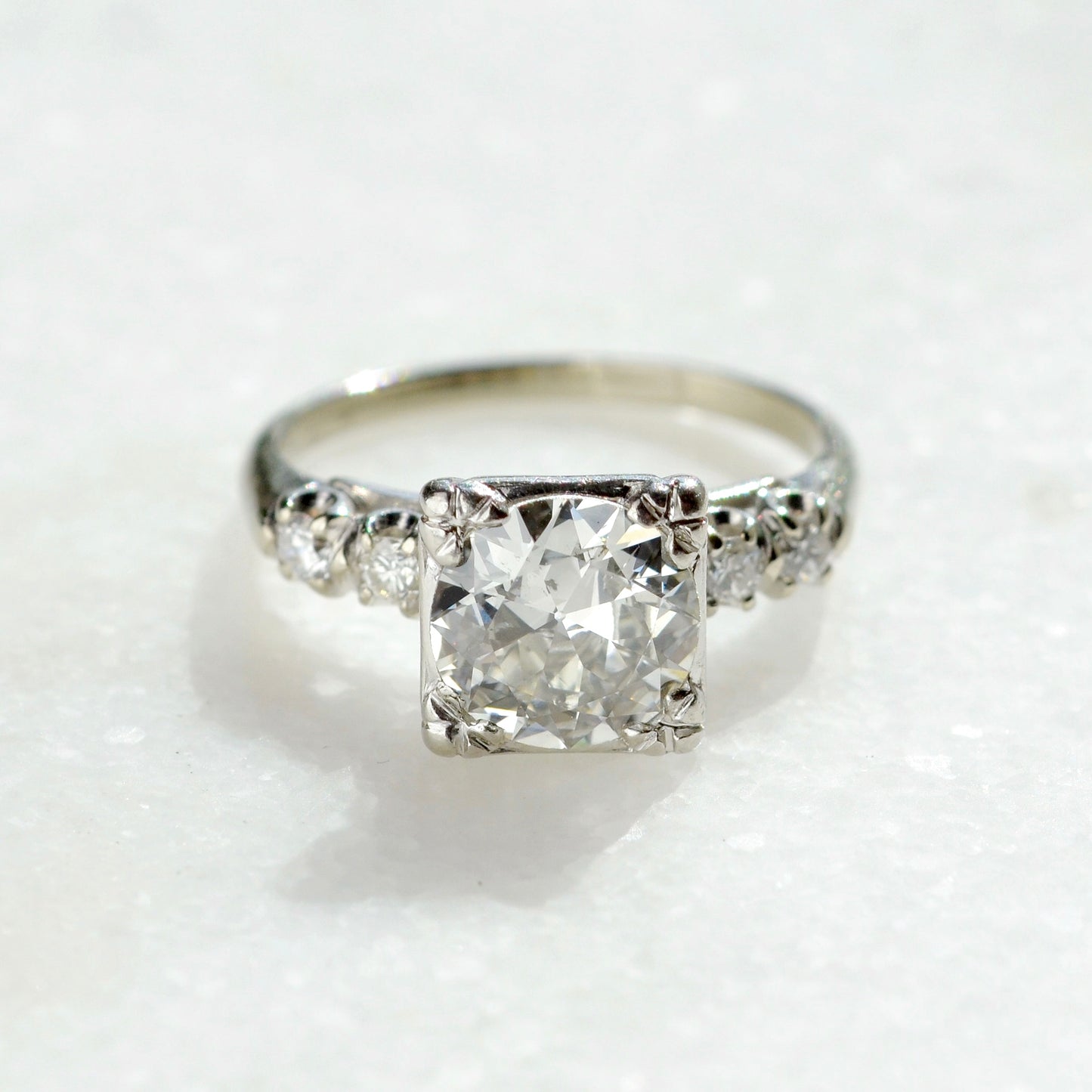 She's All Natural (And Old Fashioned) Ring