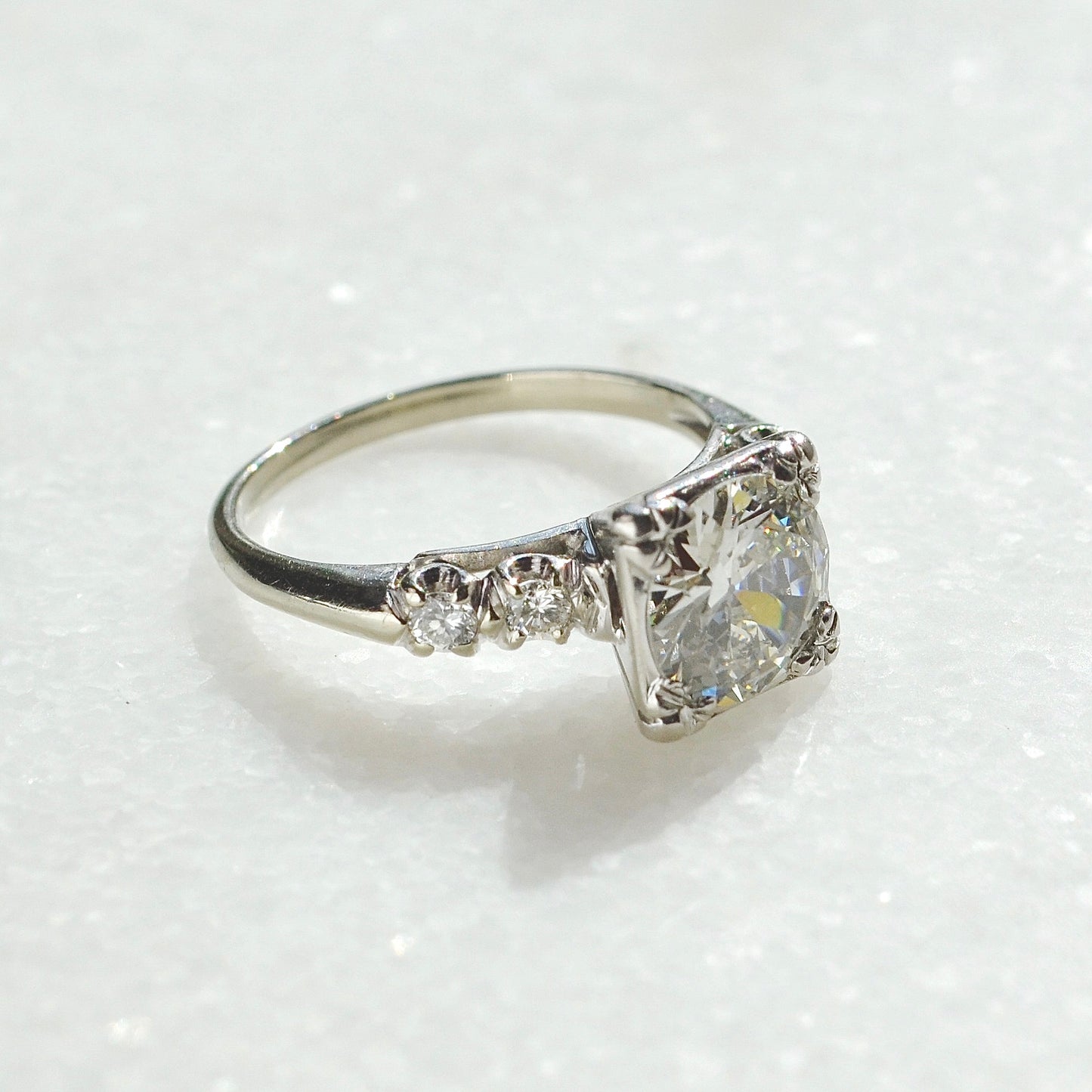 She's All Natural (And Old Fashioned) Ring