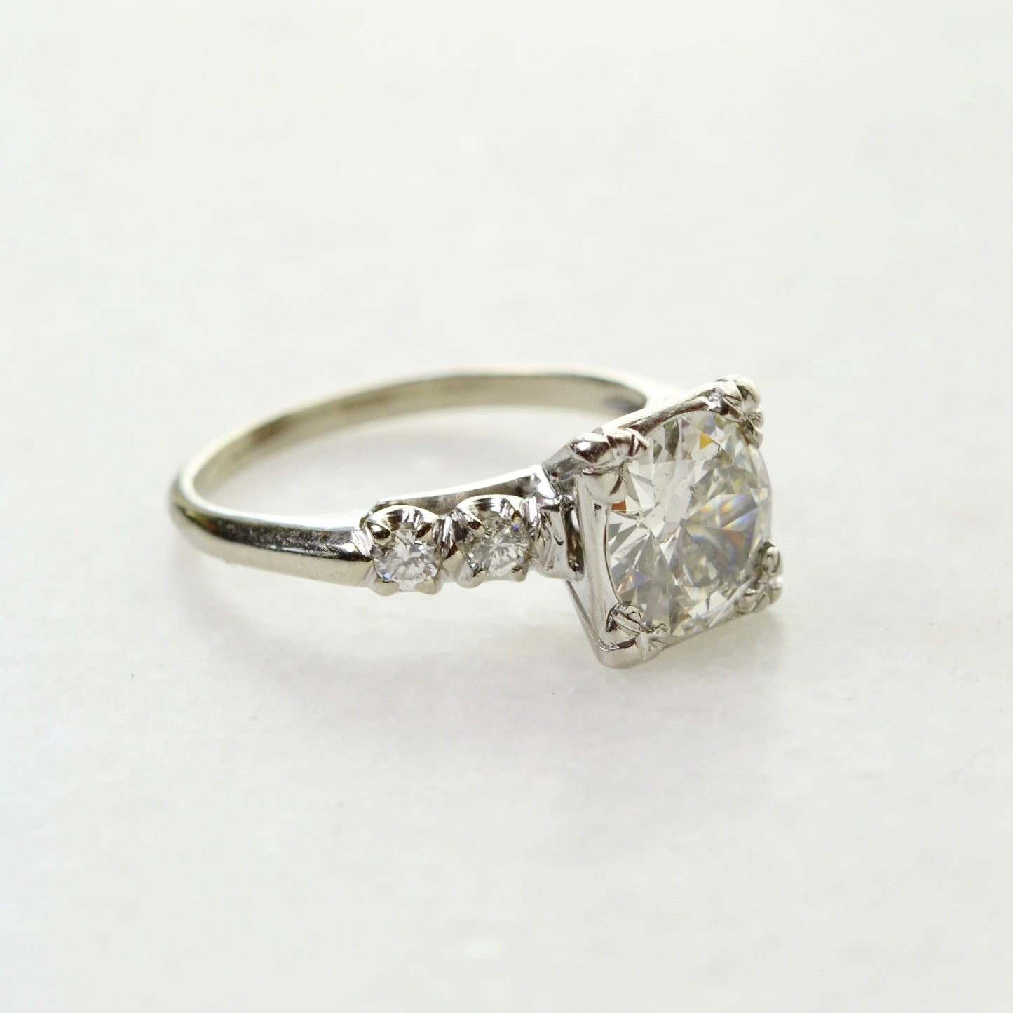 She's All Natural (And Old Fashioned) Ring