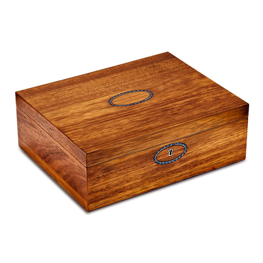 WOLF Ballet Musical Jewelry Box – Swan Lake Walnut Wood