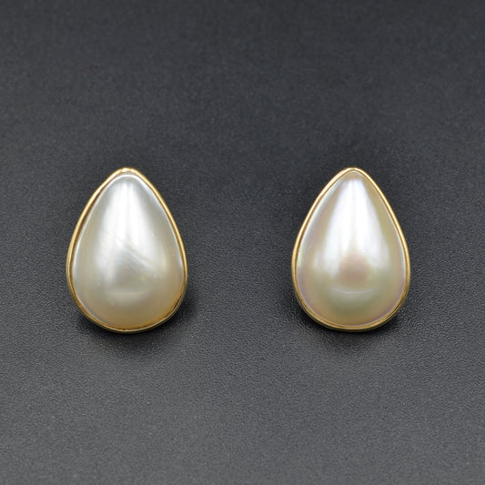 Mabe Pearl Earrings