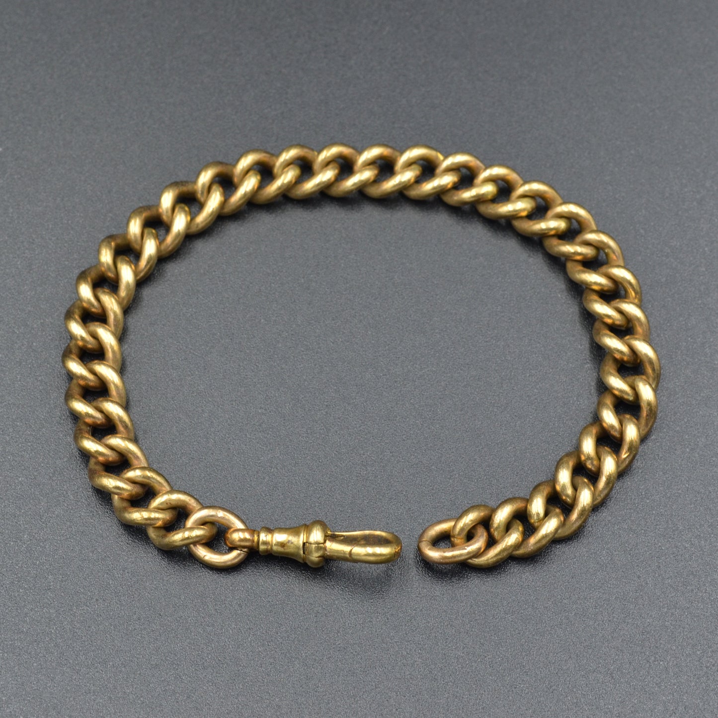 Antique Curb Link Bracelet