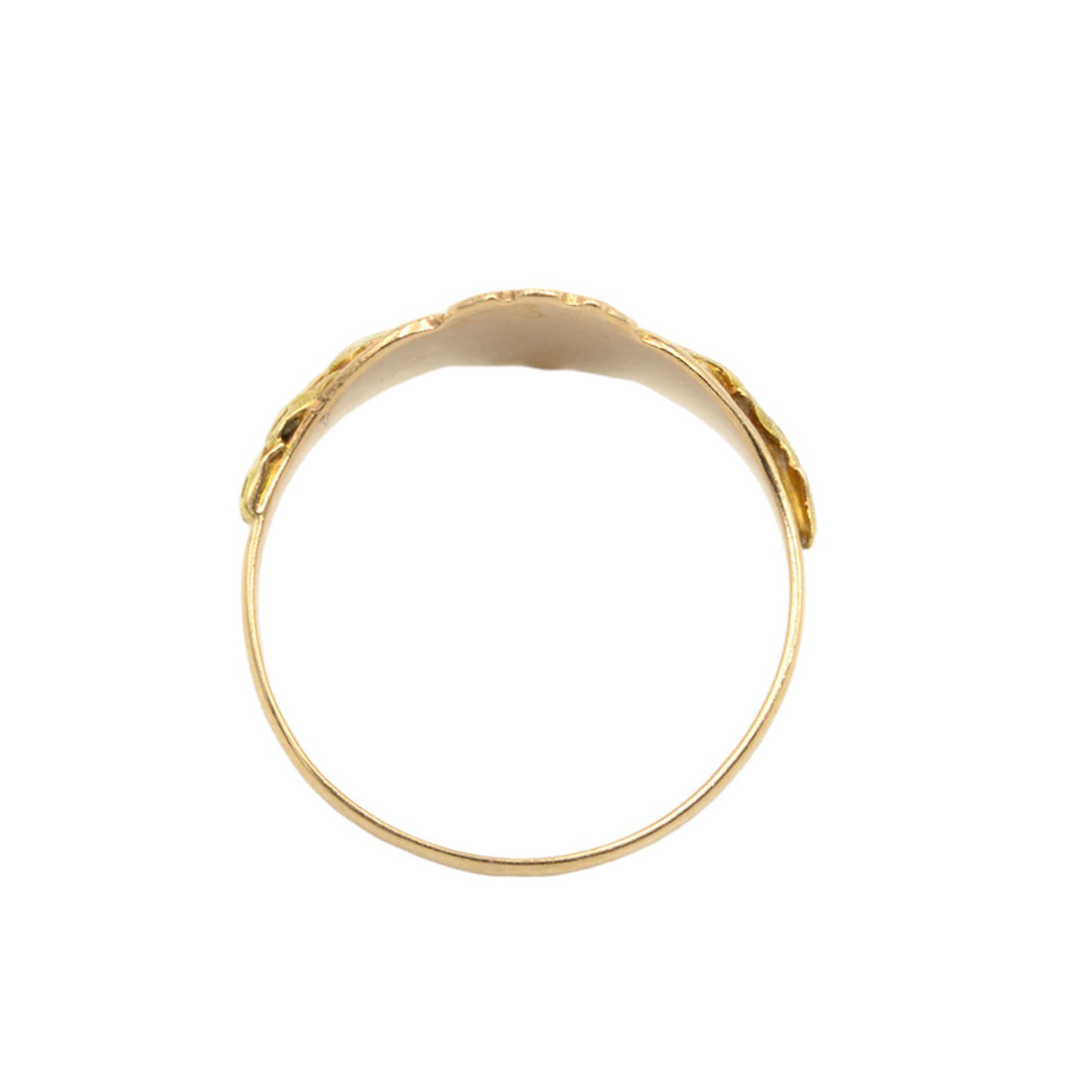 Antique Art Nouveau 10k Gold Signet Ring