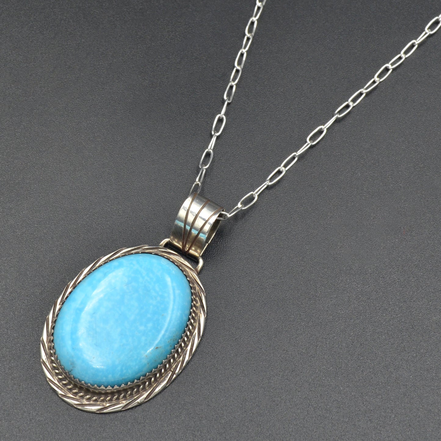 Turquoise Pendant Necklace