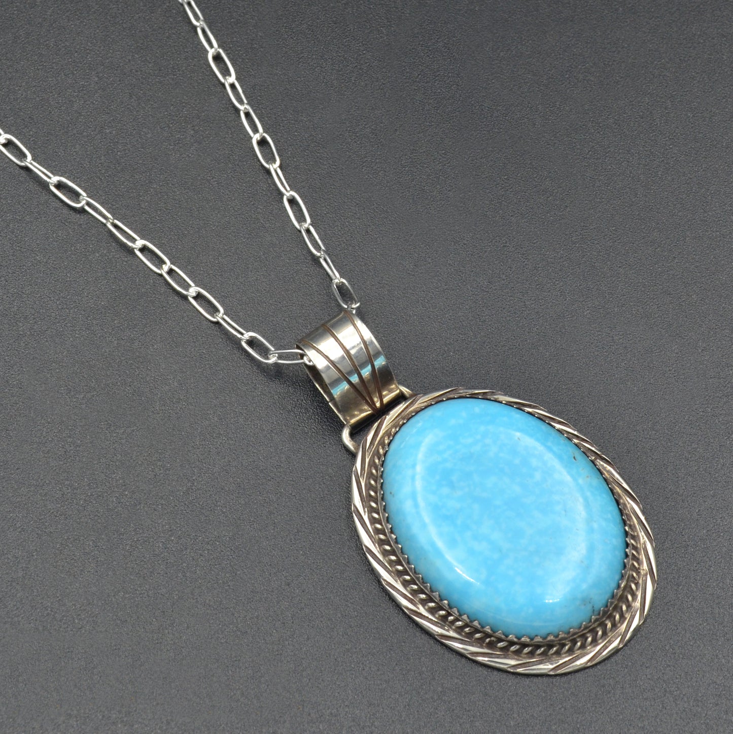 Turquoise Pendant Necklace