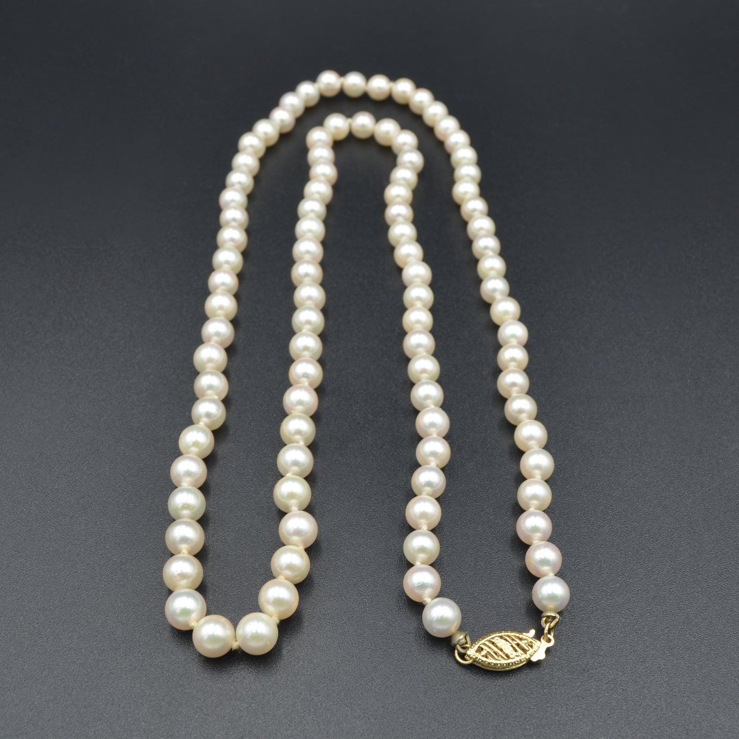 Matinee Pearl Necklace