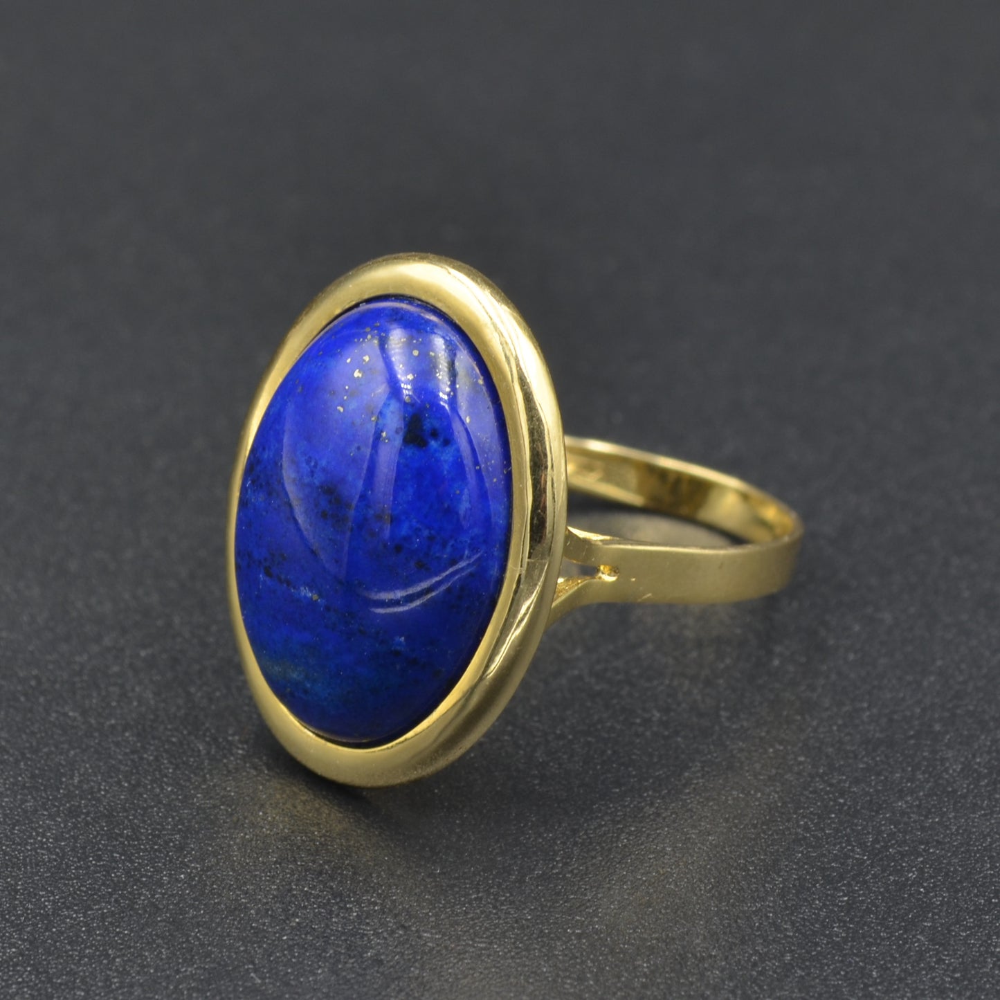 Lapis and Gold Ring