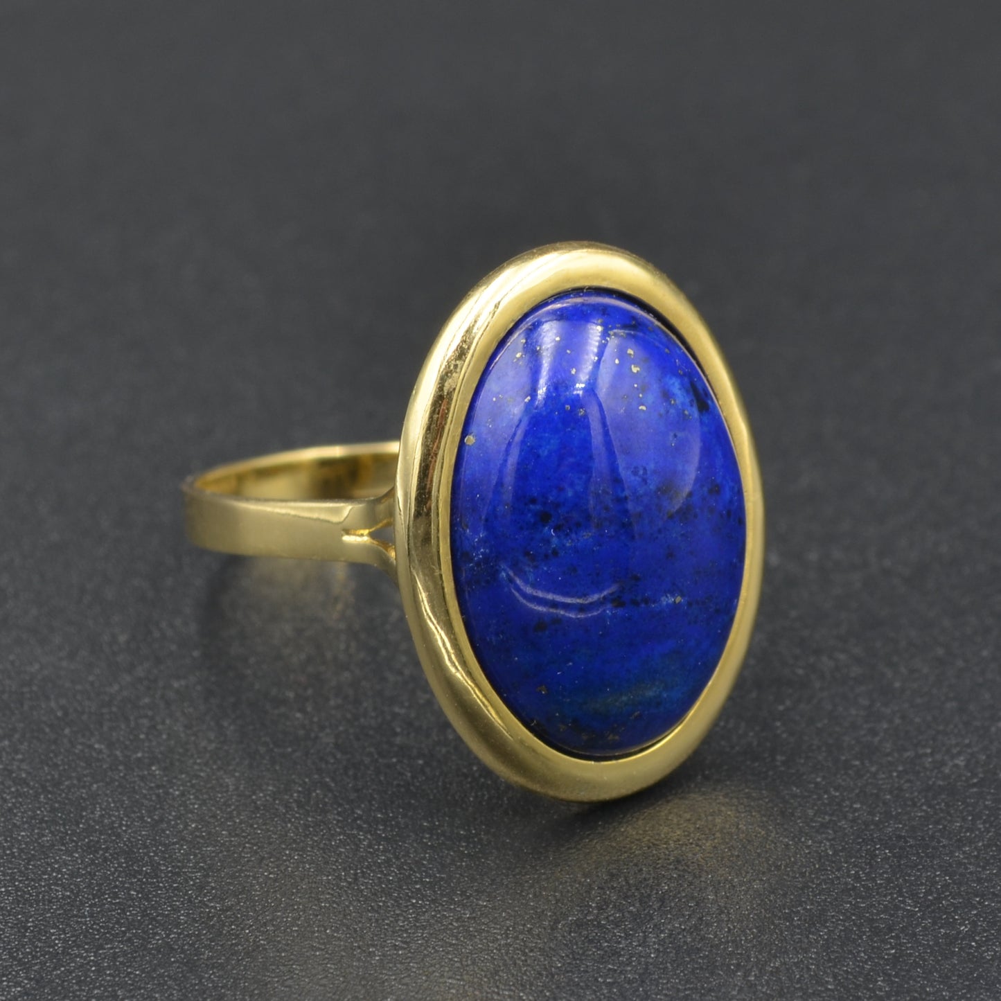 Lapis and Gold Ring