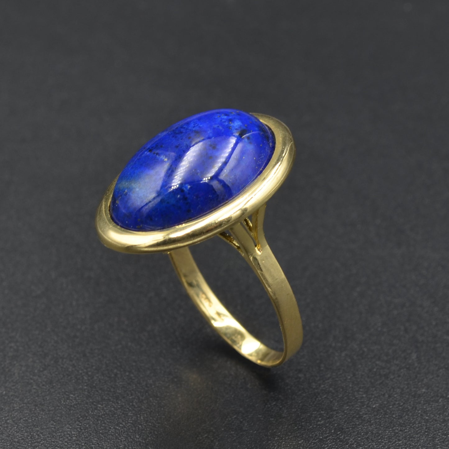 Lapis and Gold Ring