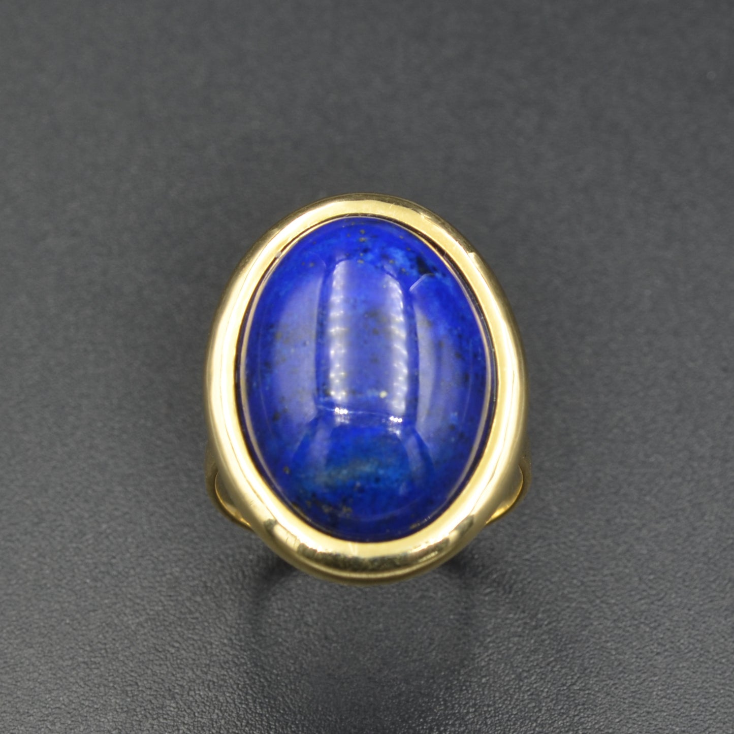 Lapis and Gold Ring