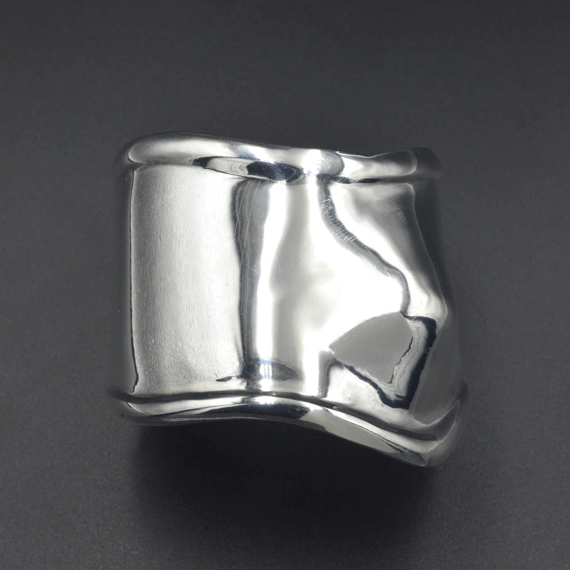 Vintage Silver Bone Style Cuff