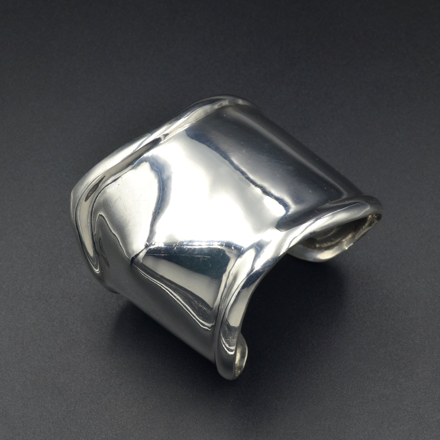 Vintage Silver Bone Style Cuff