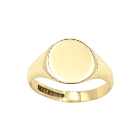 Vintage 9k Gold Signet Ring